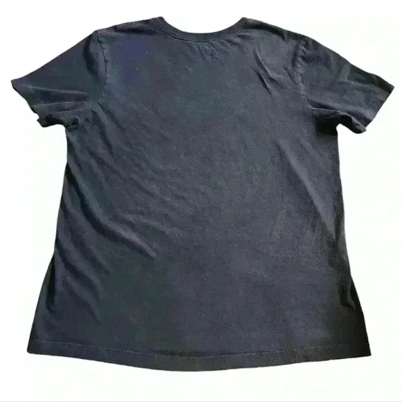 Nike T-shirt Size Lg Black Just Do It Print Pattern Cotton - Picture 3 of 3